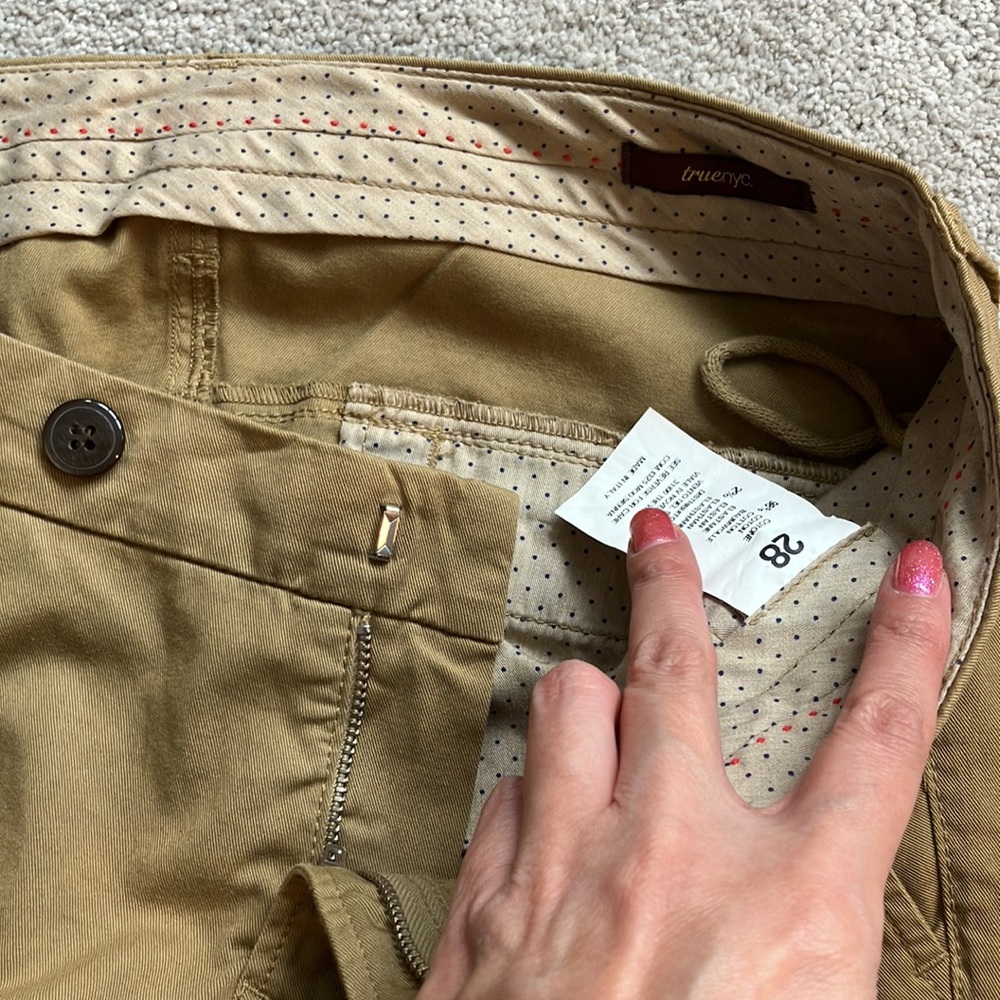 True nyc flare khakis - Picture 2 of 3